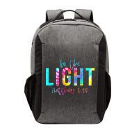 Religious Be The Light Matthew 5 14 Christian Easter Vector Backpack