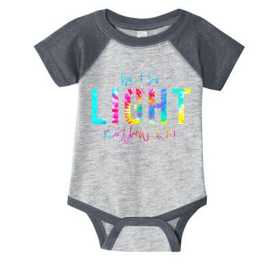 Religious Be The Light Matthew 5 14 Christian Easter Infant Baby Jersey Bodysuit
