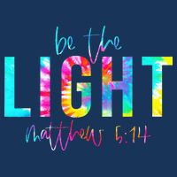 Religious Be The Light Matthew 5 14 Christian Easter Infant Baby Jersey Bodysuit