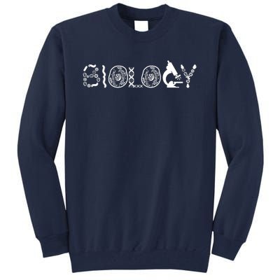 Retro Biology Teacher Student Science Biologist Tall Sweatshirt