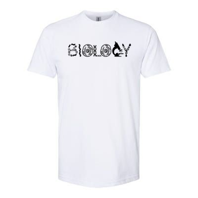 Retro Biology Teacher Student Science Biologist Softstyle CVC T-Shirt