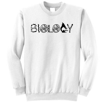 Retro Biology Teacher Student Science Biologist Sweatshirt