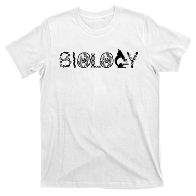 Retro Biology Teacher Student Science Biologist T-Shirt