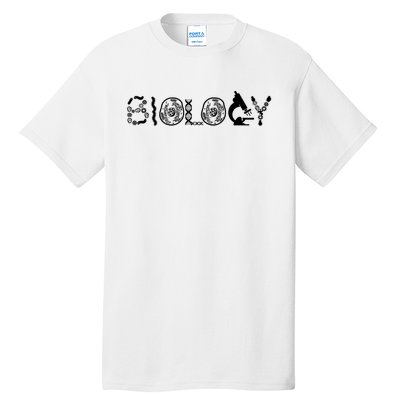 Retro Biology Teacher Student Science Biologist Tall T-Shirt