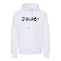 Retro Biology Teacher Student Science Biologist Premium Hoodie