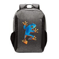 Realistic Blue Tree Frog Vector Backpack