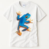 Realistic Blue Tree Frog Tall T-Shirt