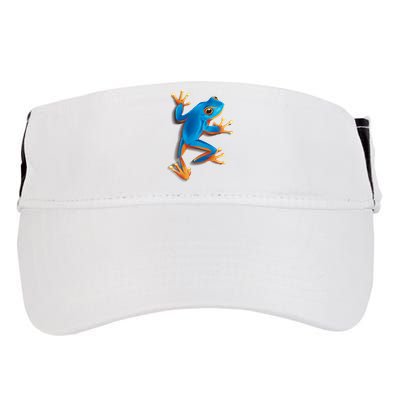 Realistic Blue Tree Frog Adult Drive Performance Visor