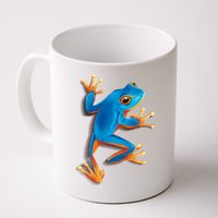 Realistic Blue Tree Frog Mug