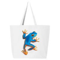 Realistic Blue Tree Frog 25L Jumbo Tote