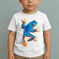 Realistic Blue Tree Frog Toddler T-Shirt