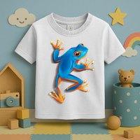 Realistic Blue Tree Frog Toddler T-Shirt