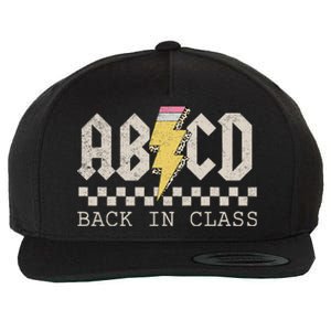 Rock Back To School ABCD Back In Class Teachers Wool Snapback Cap