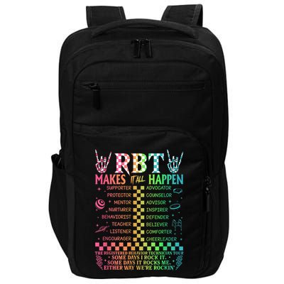 Registered Behavior Technician Rbt Makes It All Happen Impact Tech Backpack