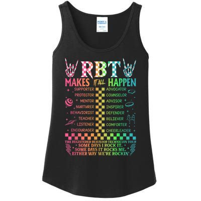 Registered Behavior Technician Rbt Makes It All Happen Ladies Essential Tank