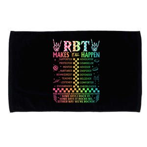 Registered Behavior Technician Rbt Makes It All Happen Microfiber Hand Towel