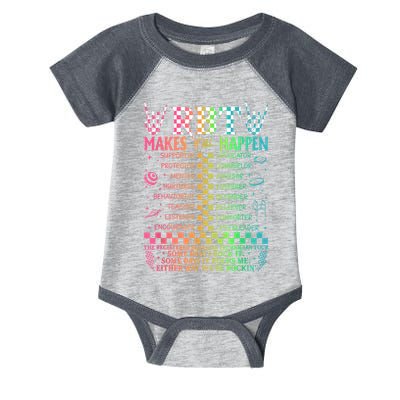 Registered Behavior Technician Rbt Makes It All Happen Infant Baby Jersey Bodysuit