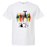 Retro Bowling Tee Vintage Bowler Alley Cat Vintage Garment-Dyed Heavyweight T-Shirt