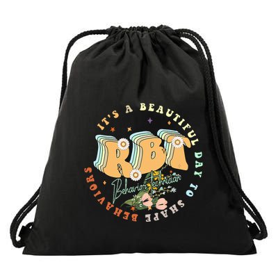 Registered Behavior Technician Rbt Behavior Therapist Aba Drawstring Bag