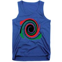 Red Blood That Unites Black African Nation Green Vibrant Gift Tank Top