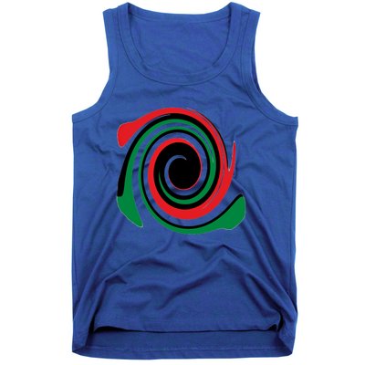 Red Blood That Unites Black African Nation Green Vibrant Gift Tank Top