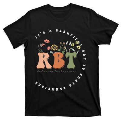 Registered Behavior Technician RBT Behavior Therapist ABA T-Shirt