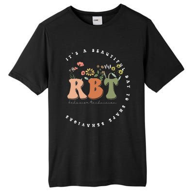 Registered Behavior Technician RBT Behavior Therapist ABA Tall Fusion ChromaSoft Performance T-Shirt