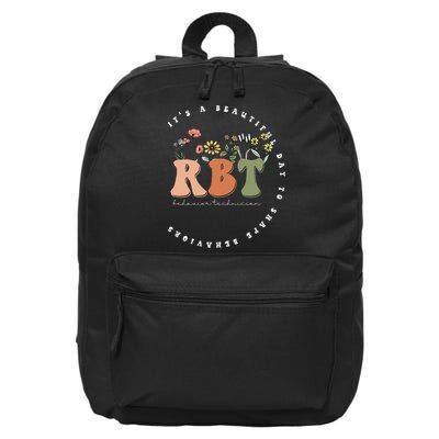 Registered Behavior Technician RBT Behavior Therapist ABA 16 in Basic Backpack