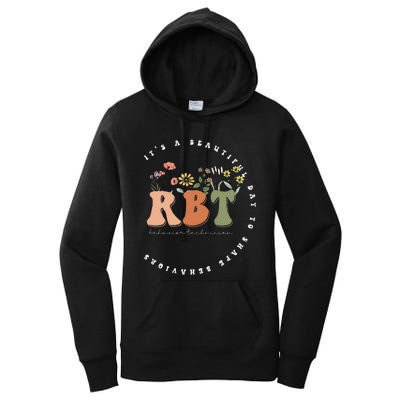 Registered Behavior Technician RBT Behavior Therapist ABA Women's Pullover Hoodie