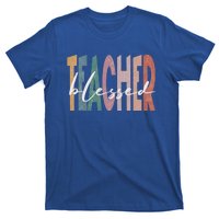 Retro Blessed Teacher Vintage Blessed Teacher Faith Meaningful Gift T-Shirt