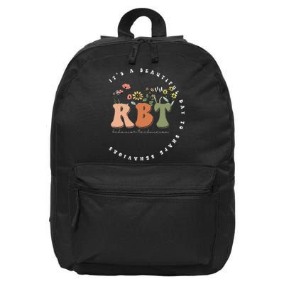 Registered Behavior Technician RBT Behavior Therapist ABA 16 in Basic Backpack