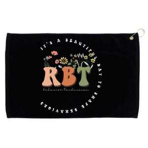 Registered Behavior Technician RBT Behavior Therapist ABA Grommeted Golf Towel