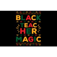 Retro Black Teacher Magic Black History Month Gift Bumper Sticker