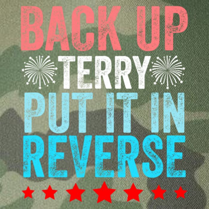 Retro Back Up Terry Put It In Reverse 4th Of July Fireworks Legacy Tie Dye Trucker Hat