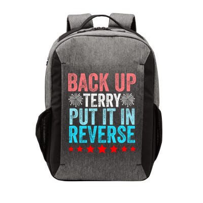 Retro Back Up Terry Put It In Reverse 4th Of July Fireworks Vector Backpack