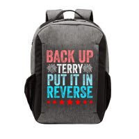 Retro Back Up Terry Put It In Reverse 4th Of July Fireworks Vector Backpack