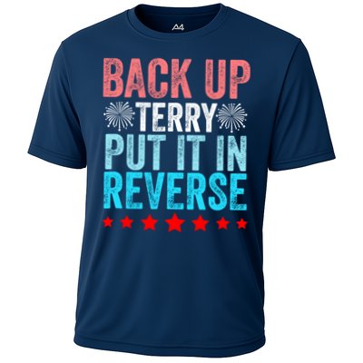 Retro Back Up Terry Put It In Reverse 4th Of July Fireworks Performance Shirt