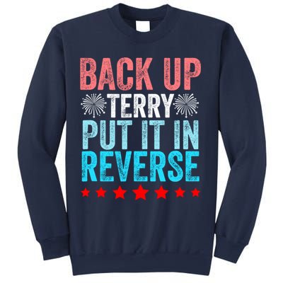 Retro Back Up Terry Put It In Reverse 4th Of July Fireworks Sweatshirt