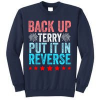 Retro Back Up Terry Put It In Reverse 4th Of July Fireworks Sweatshirt