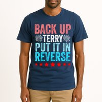 Retro Back Up Terry Put It In Reverse 4th Of July Fireworks Tall T-Shirt
