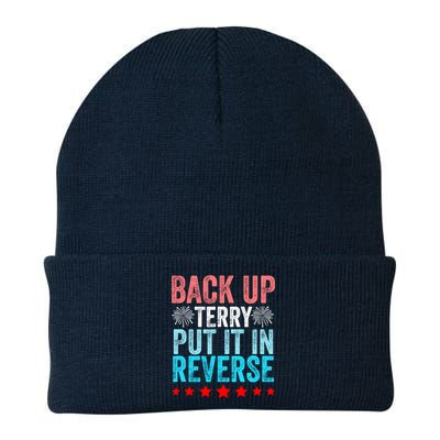 Retro Back Up Terry Put It In Reverse 4th Of July Fireworks Beanie