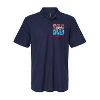 Retro Back Up Terry Put It In Reverse 4th Of July Fireworks Polo