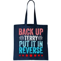 Retro Back Up Terry Put It In Reverse 4th Of July Fireworks Bag