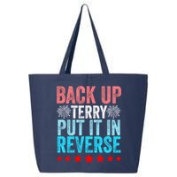 Retro Back Up Terry Put It In Reverse 4th Of July Fireworks 25L Jumbo Tote
