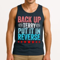 Retro Back Up Terry Put It In Reverse 4th Of July Fireworks Tank Top