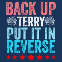Retro Back Up Terry Put It In Reverse 4th Of July Fireworks Visor