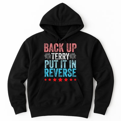 Retro Back Up Terry Back It Up Terry 4th of July Fireworks Hoodie