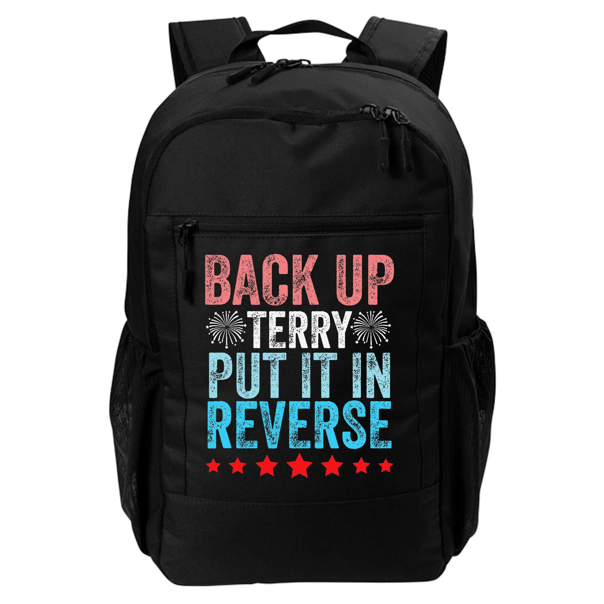 Retro Back Up Terry Back It Up Terry 4th of July Fireworks Backpack