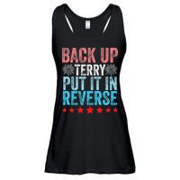 Retro Back Up Terry Back It Up Terry 4th of July Fireworks Ladies Essential Flowy Tank