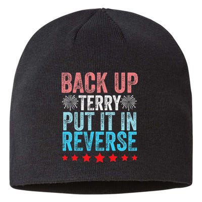 Retro Back Up Terry Back It Up Terry 4th of July Fireworks Sustainable Beanie